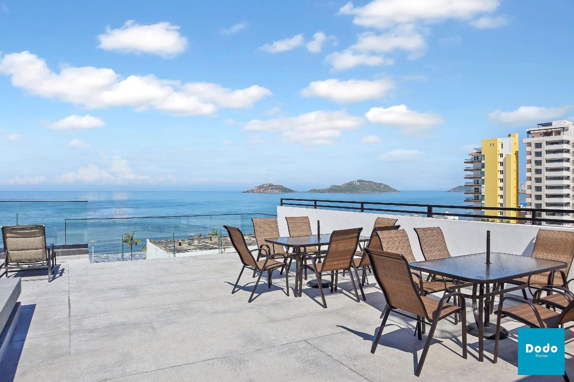 Apartamento Torre Con Roof Garden Y Piscina Vista Al Mar *
