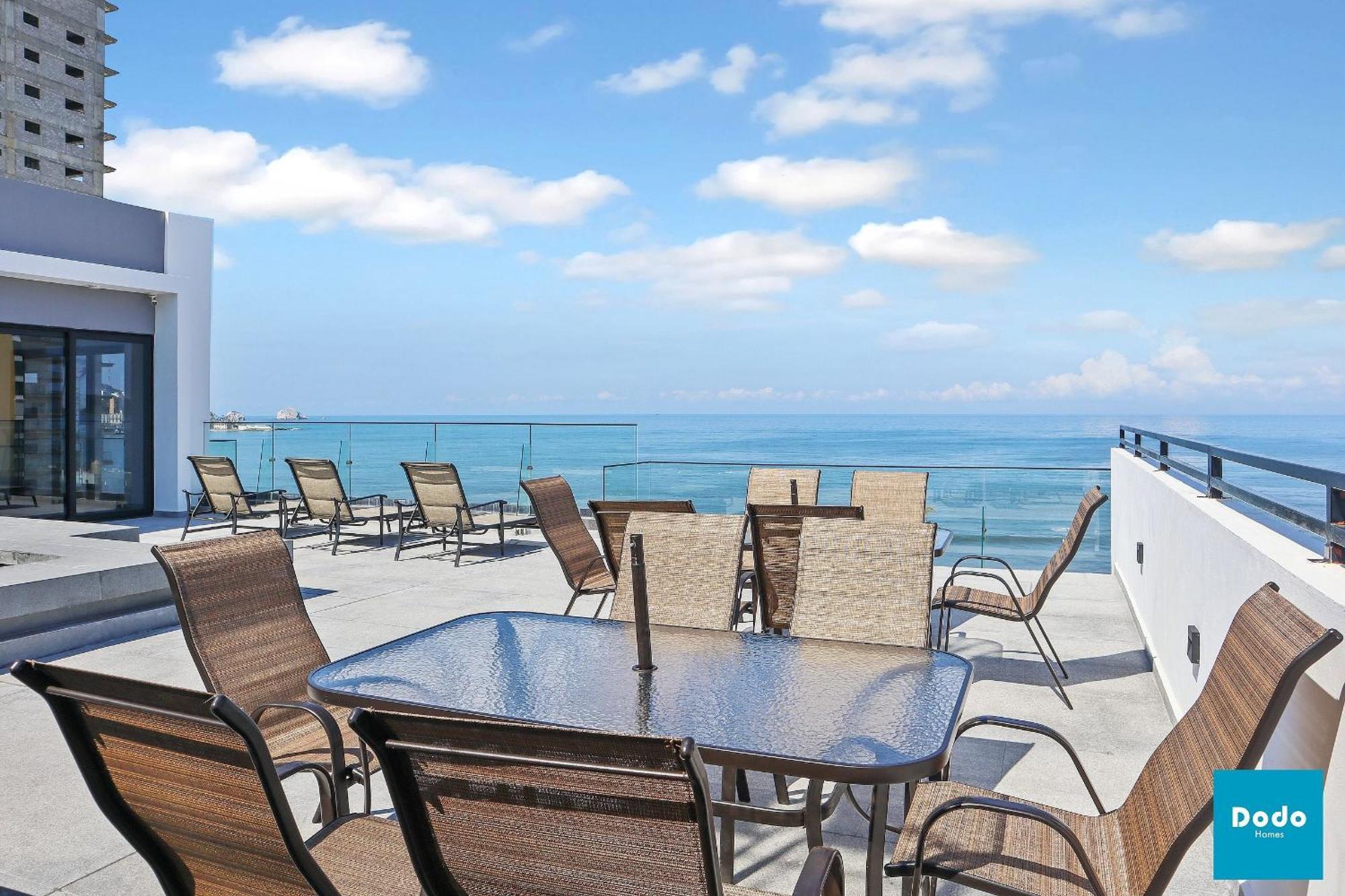 Apartamento Torre Con Roof Garden Y Piscina Vista Al Mar *