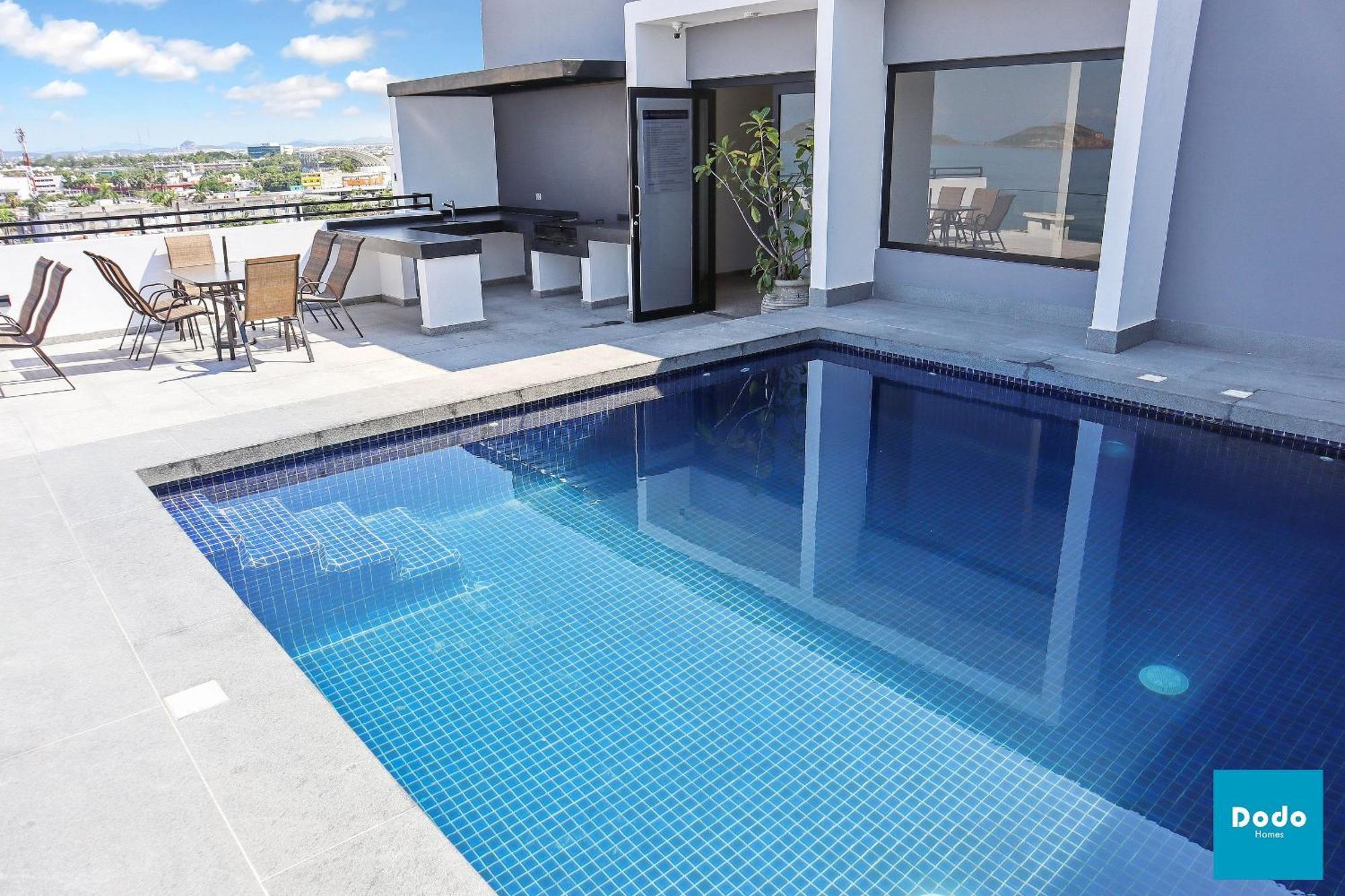 Torre Con Roof Garden Y Piscina Vista Al Mar *